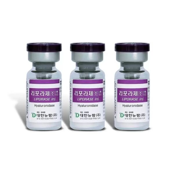 

beauty items liporases 1500 iu hyaluronidases dissolves fillers 10 vials