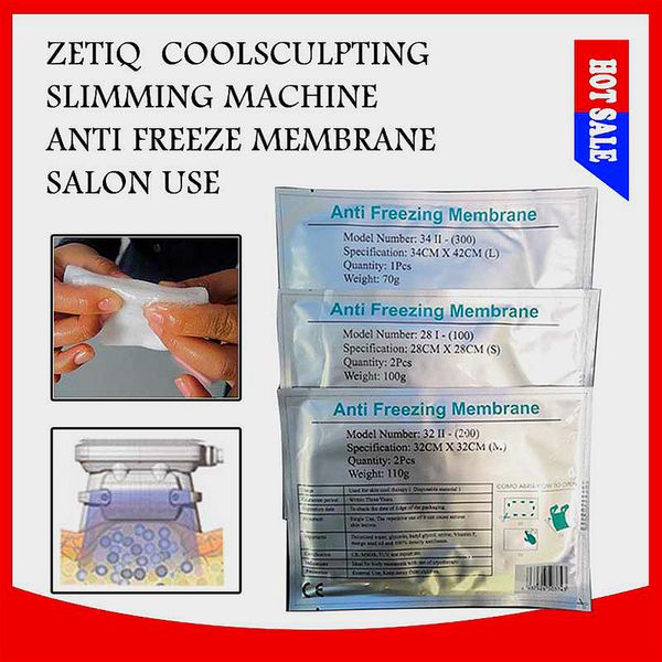 Acessórios de alta qualidade Antifreeze Membrana Anti -congelamento congelamento para tratamento 34*42cm 12*12cm