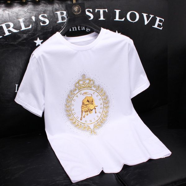 

men's t-shirts designer 2162 2022 men's print backed short sleeved t-shirt 56kk2022, White;black