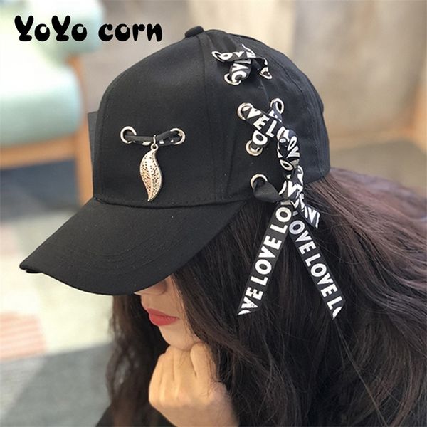 Bayanlar Strap Bahar Yaz Unisex Beyzbol Kapakları Mesh Cap Moda Katı Nakış Ayarlanabilir Şapka Kadın Erkekler Pamuk Günlük Şapkalar 220629