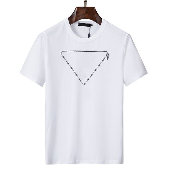 

summer men women t-shirts with letter printed casual mens t shirt men fashion tees streetwear apparel, White;black