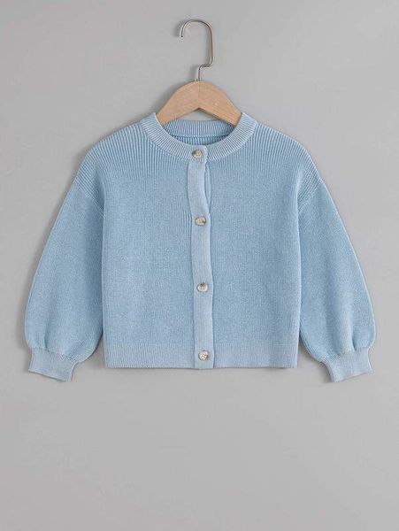 

toddler boys drop shoulder cardigan she02, Blue