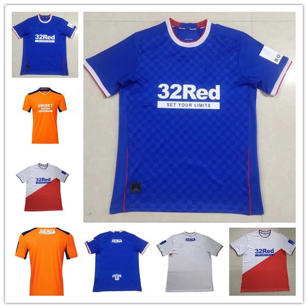 

2022 2023 37 arfield home third away champions 55 soccer jerseys defoe hagi morelos tavernier 22 23 10 dorrans football shirts men kids kit, Black;yellow