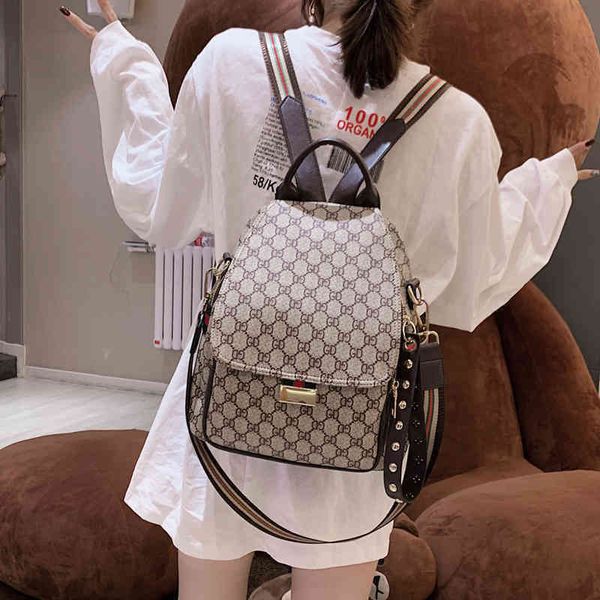 

55% off online factory clearance handbag fashion backpack multifunctional backpack outdoor large capacity rivet bag