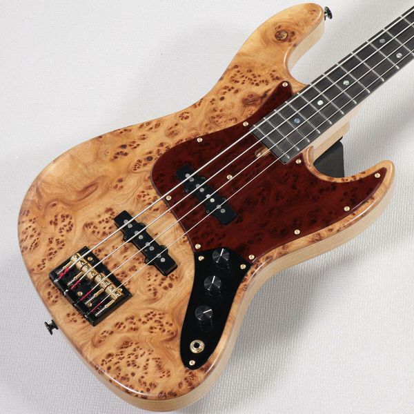 

bacchus / handmade series woodline dx 4st ewc elm electric bass guitar