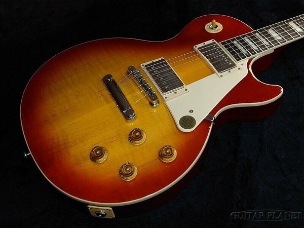 Les Standard 50s figured top -heritage cereja sunburst-guitarra elétrica