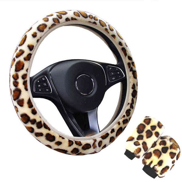 Velas de direção de carro de leopardo Prind Pleligh