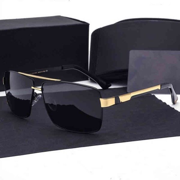 

sunglasses men's metal polarized driver's special driving glasses square 5y, White;black