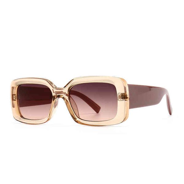

new modern box sunglass ins wind street sunglass 7201, White;black