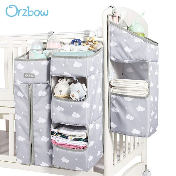 

orzbow baby bed organizer hanging bags for born crib diaper storage bags baby care organizer infant bedding nursing bags 220816