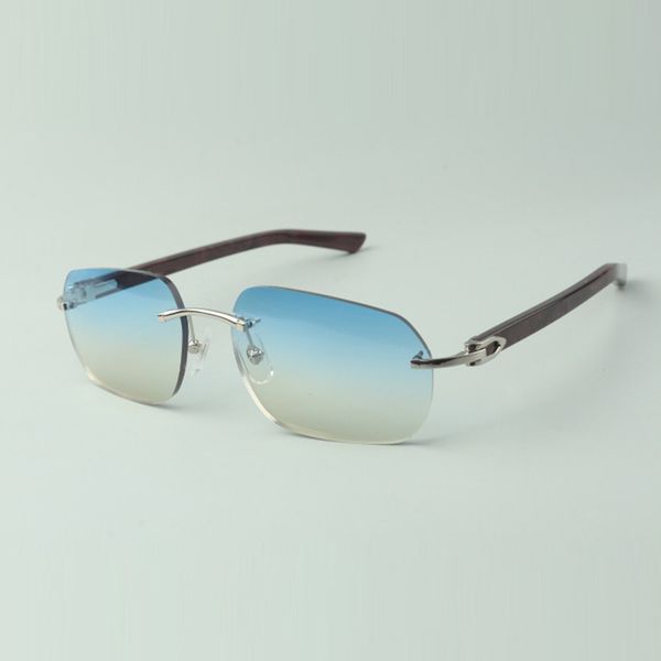 

plain sunglasses 3524024 with aztec arms and 56mm lens, White;black