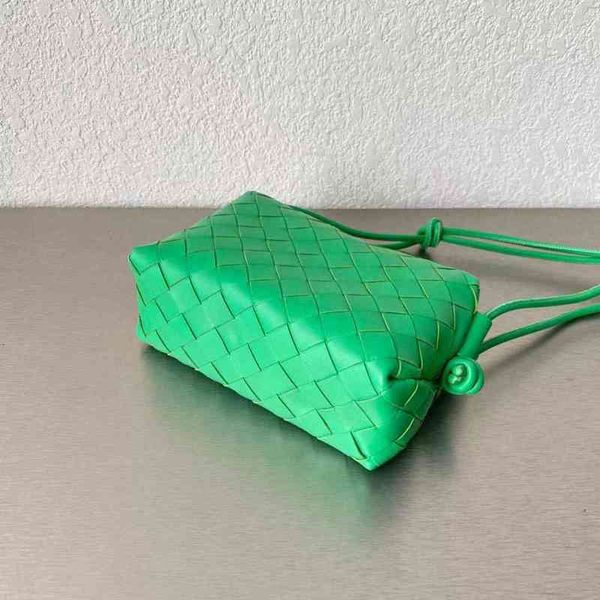 

original handbags designer venetas's bottegass's 2022 woven small square bag single shoulder messenger leisure womens for men and