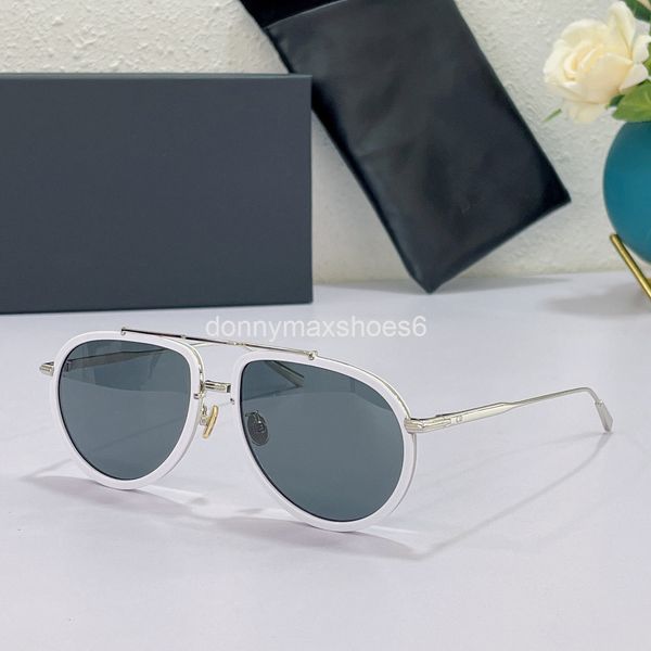 

sunglasses di fashion metal pilot women's ultra light comfortable outdoor men's, White;black