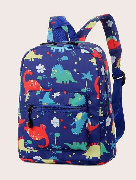 

kids dinosaur graphic large capacity backpack she02