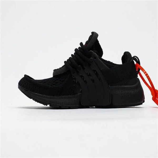 

frre new presto white black mens running shoes for men womens prestos sports air off sneakers womens trainers228r, Black;red
