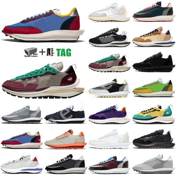 

2022 authentic vaporwaffle runnings shoes men women black summit white pure platinum sail light bone tour yellow red with original box us5-1