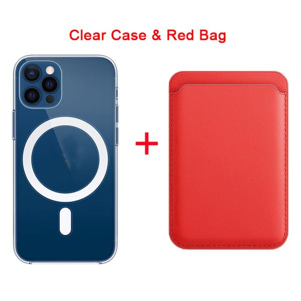 Estojos magnéticos para porta-cartões para Apple iPhone 13 11 12 PRO MAX Capa de carteira de couro X XS XR Bolsa de bolso para telefone de adsorção