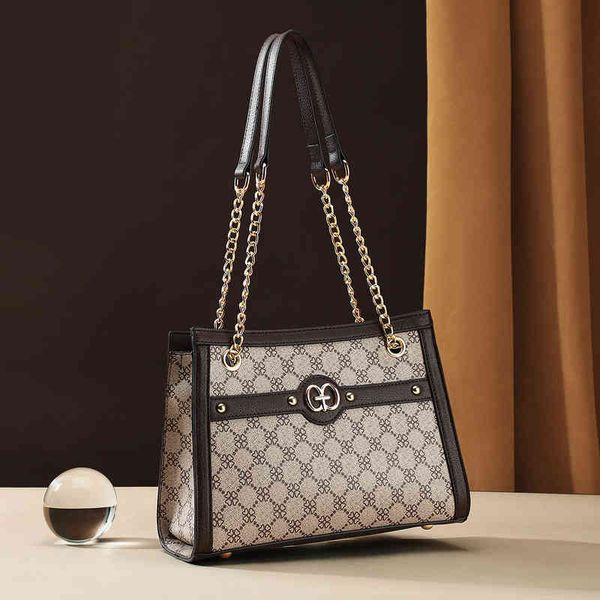 

[live bag 2022 new style shoulder bag handbag fashionable atmosphere tote bag women