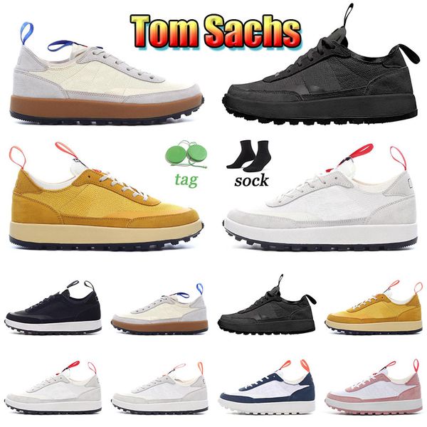 

2022 tom sachs x craft general purpose men women casual shoes light bone wheat yellow valentines day midnight navy black white red grey mens