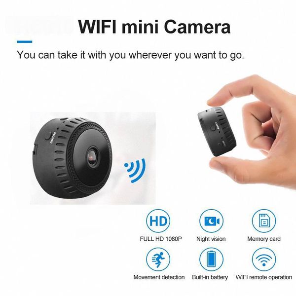

hd 4k 1080p wifi camera digital video recorder c10 mini cameras home surveillance camera motion detection remote viewing with ios android ph