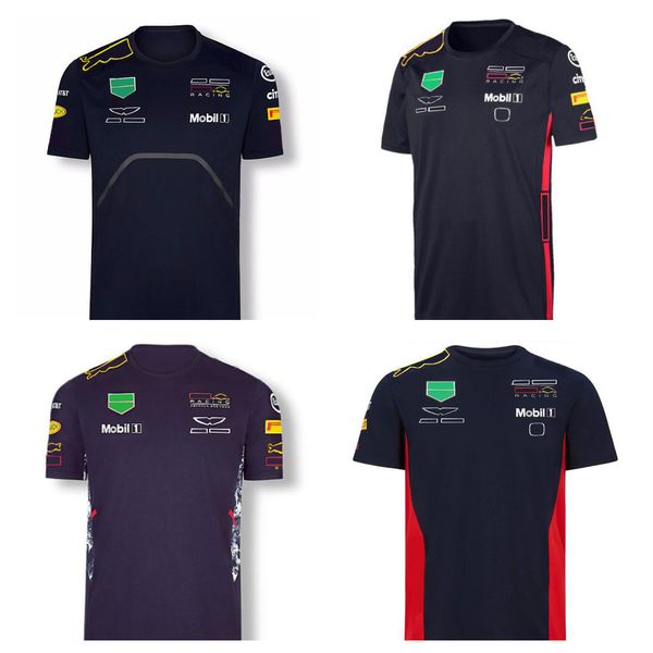 

f1 formula 1 racing t-shirt new team round neck jersey same custom