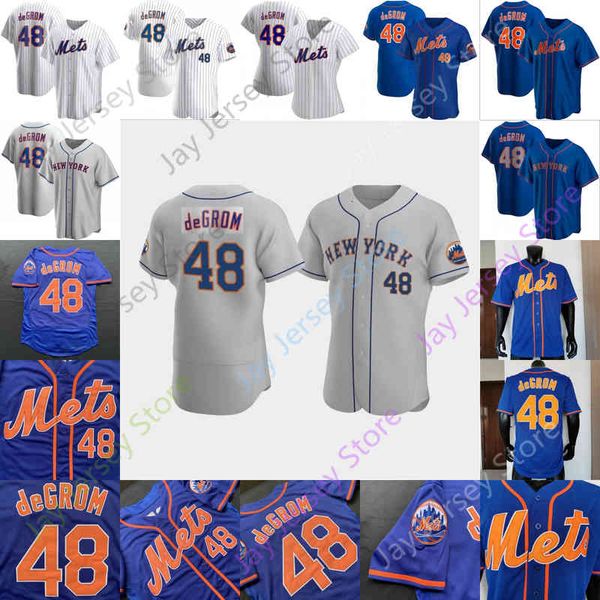 

jacob degrom jersey women pinstripe blue orange grey player fans size s-3xl, Black