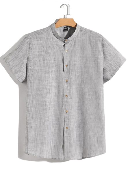 

men mock neck shirt d2en#, White;black