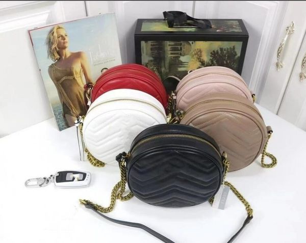 

designer totes bags chian shoulder crossbody bag luxury women mini double g leather thread diagonal mini handbag handbags small round purse