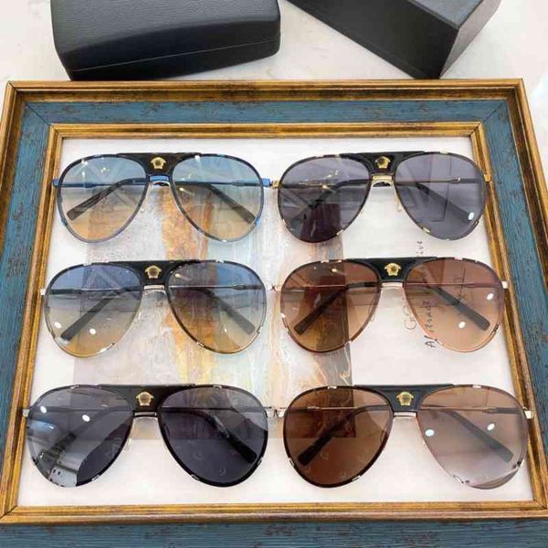 

sunglasses styles of personalized head style ins same sunglasses fashion pilot glasses ve38 an1e, White;black