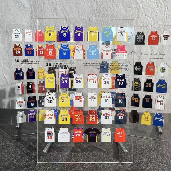 Jerseys de carreira lembrança de moda esporte figura de celebridades Sapatos de fotos álbuns de fotos de fotos de basquete para estudantes presentes para fãs memorabilia