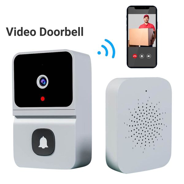 Mini Smart Wireless Video Campanello Telecamere Wifi Home Digital Visual Intercom App Telefono cellulare remoto Notifica push Portiere Telecamera di sicurezza domestica Z30