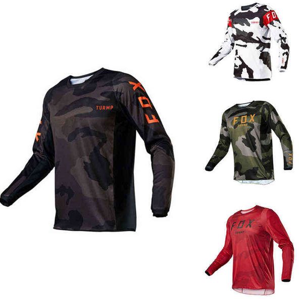 

new men downhill jerseys mountain bike turmp fox mtb shirts offroad dh motorcycle jersey motocross sportwear clothing sweatshirt, White