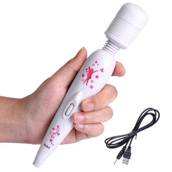 NXY Vibrators USB Plug Секс Продукт Массаж Инструмент Вибратор G-Spot Rotation Водонепроницаемый Вибратор Фаллоимитатор Y Взрослые Игрушки для Женщин 0409