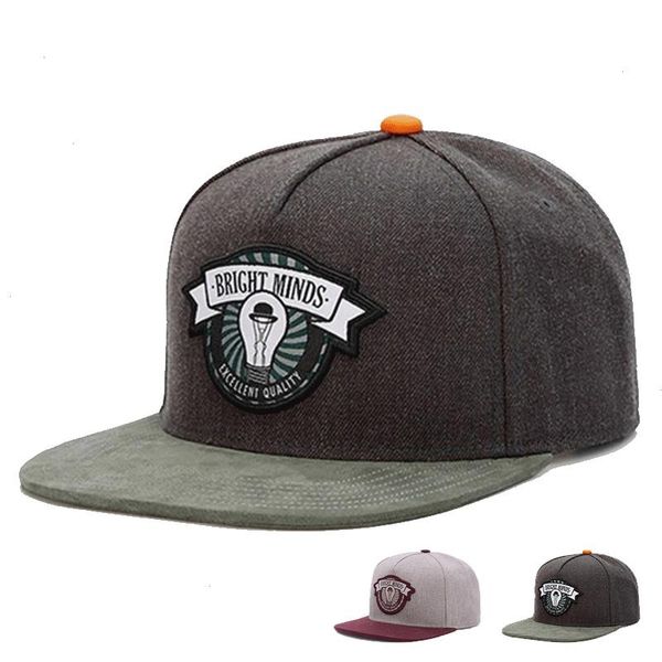 Bright Minds Beyzbol Kapağı Moda Hip Hop Sokak Snapback Erkekler için Kadın Açık Hava Güneş Şapkaları Spor Golf Kapakları