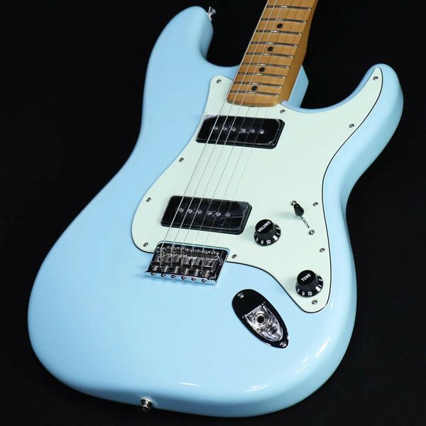 

noventa st maple fingerboard daphne blue electric guitar
