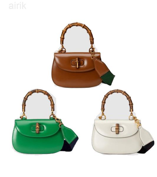 

luxurys designers bag small bamboo handbag canvas super mini cross body bag 675797 women fashion vintage key chain wallet classic suede