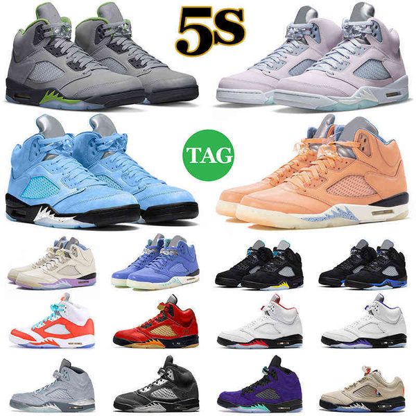 

jumpman 5 5s men basketball shoes easter bean concord bluebird unc pe oreo mens trainers outdoor sports sneakers size 7-13
