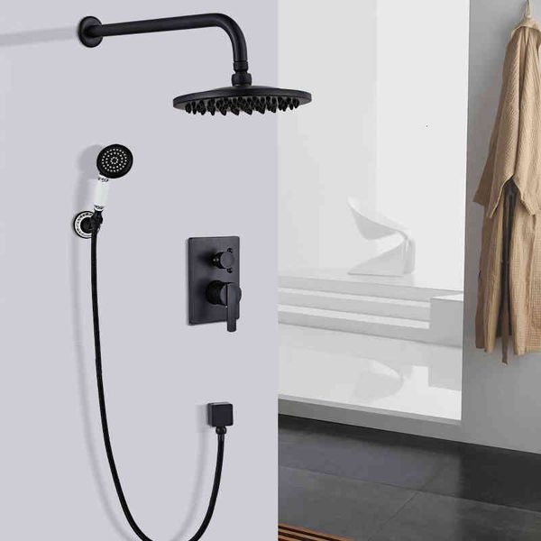 

bath faucet european antique black bronze wall embedded concealed shower set and cold faucet qxfj