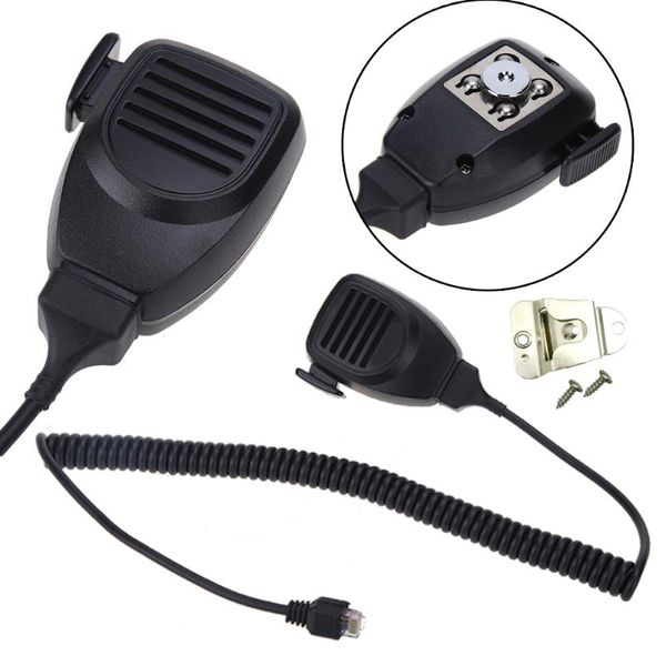 Microfoni Pin Hand Mic Microfono per radio mobili KMC-30 TK-860 TK-7108HM Cavo Altoparlante palmare Walkie TalkieMicrofoni MicrofoniMic