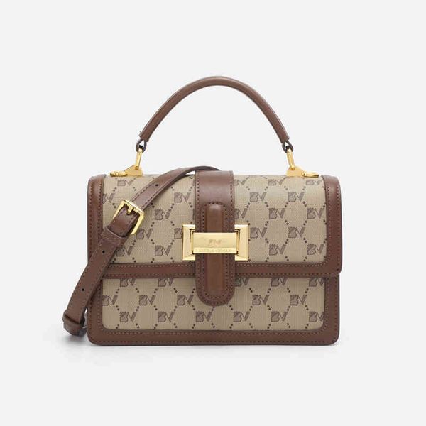 

high sense chain small square bag women's 2022 new fashion french minority versatile one shoulder messenger bag