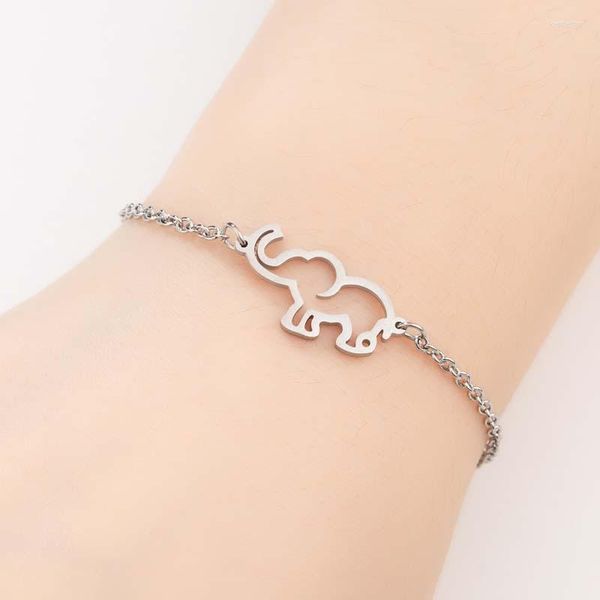 Lien Chaîne GgDu Version Coréenne De Simple Dames Sen Creux Long Nez Éléphant Bracelet Thaïlande Bébé Animal Main Bijoux Pour Femmes Kent22