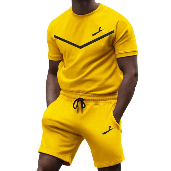 

and mens shorts designer tracksuits t-shirts tracksuits men casual set running two piece suit jogging suits cqfb, Gray