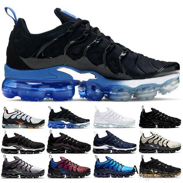

tn plus running shoes men knicks black bubblegum yolk cherry all red cool grey neon olive pure platinum usa dark blue mens womens outdoor sn