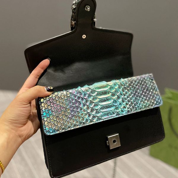 

hh luxuries designers women dionysuss bag tote mang snake pattern genuine leather chain handbag luxurious fashion brand crossbody bags sunri