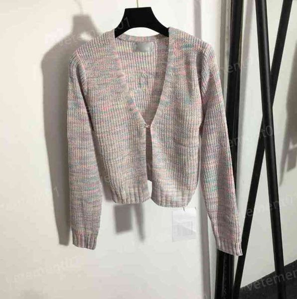 

luxury womens sweaters fashion high-end brand logo printing simple button cardigan v-neck sweater jacket designer sweater women clothing 091, White;black