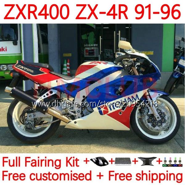 Kit de corpo para kawasaki ninja zxr 400 cc zx-4r zxr400 91 92 93 94 95 96 Cowling 19no.18 zx4r 400cc zx 4r zxr-400 1991 1992 1993 1993 1994 1996 1996 1996