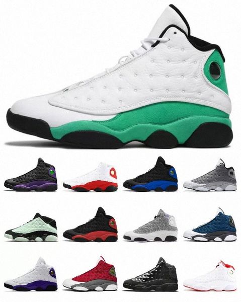 

boots 2022 jumpman 13 og mens basketball shoes 13s gym red flint grey black cat houndstooth low bred court purple obsidian hyper royal train