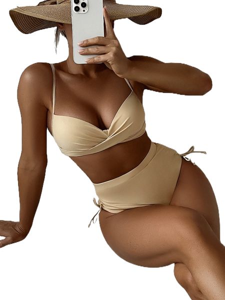 

push up high waisted bikini swimsuit h4ep#, White;black