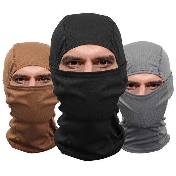 Taktische Maske, Vollgesichtsmaske, atmungsaktiv, Wintermütze, Schutz, UV-Jagd, Trekking-Mütze, taktisches Zubehör