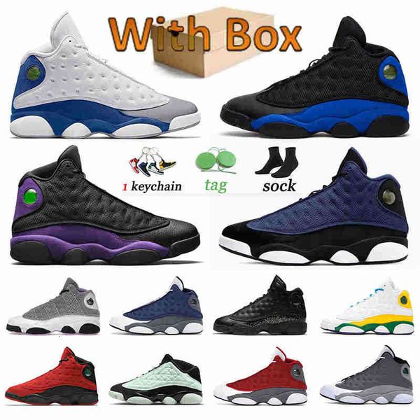 

authentic jumpman 13 13s basketball shoes mens women he got game reverse flint brave blue hyper royal houndstooth lucky green playground